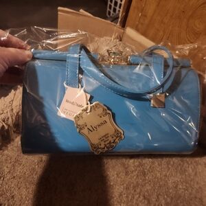 Turquoise kisslock  Handbag